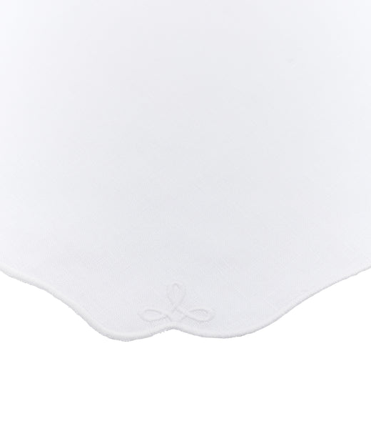 Set of 4 Nancy Linen Placemats, White