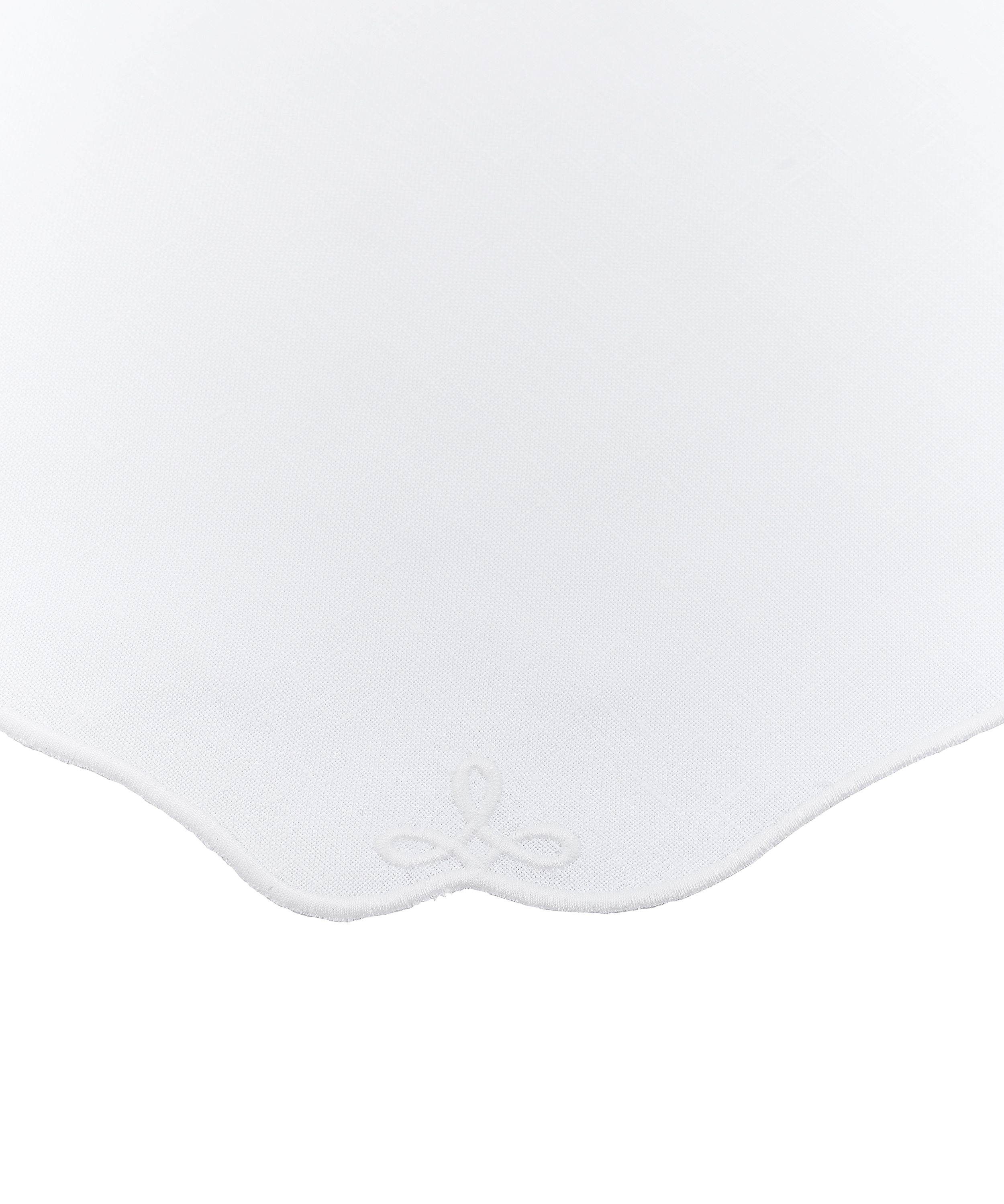Set of 4 Nancy Linen Placemats, White