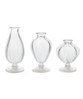 Violet Bud Vase Trio, Cut Out