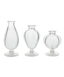 Violet Bud Vase Trio, Cut Out