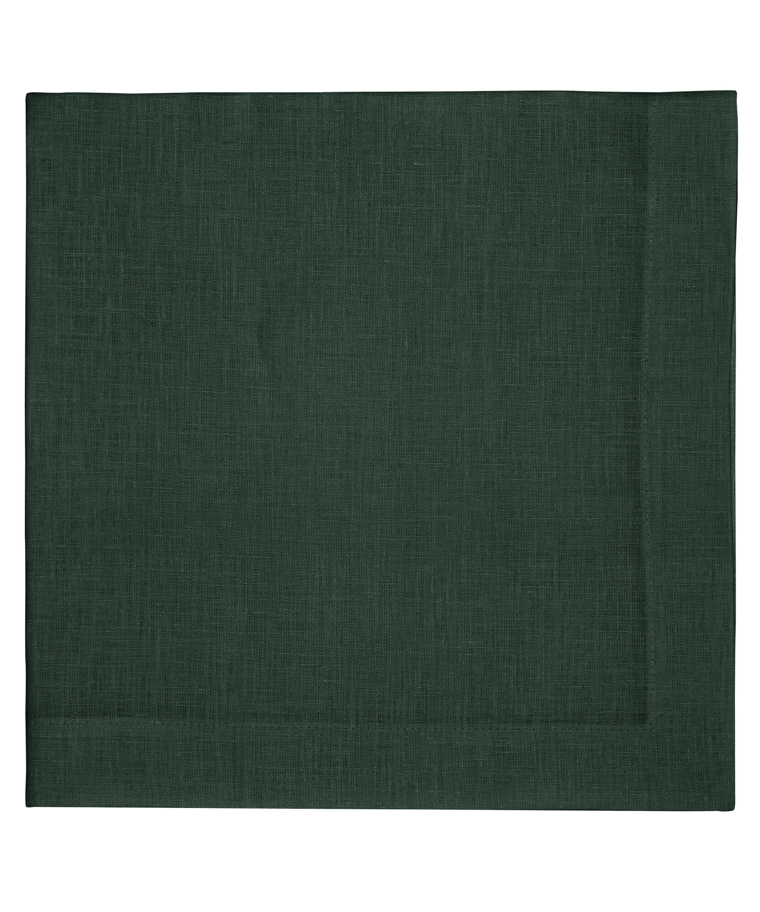 Rebecca Udall, Classic Heritage Linen Christmas Napkin, Forest Green