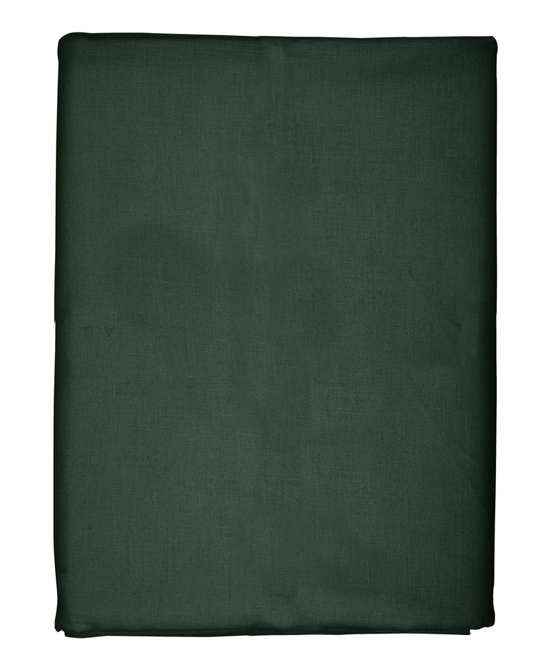 Rebecca Udall Classic Christmas Linen Tablecloth, Forest Green