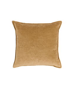 Rebecca Udall, Verity Linen Velvet Square Cushion, Brown Nougat