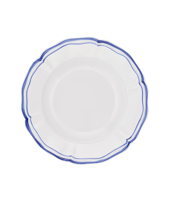Zita Scalloped Crockery, Marine Blue, Cut Out