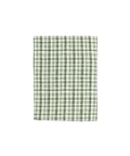 Remy Rectangular Linen Tablecloth, Ivy, Cut Out