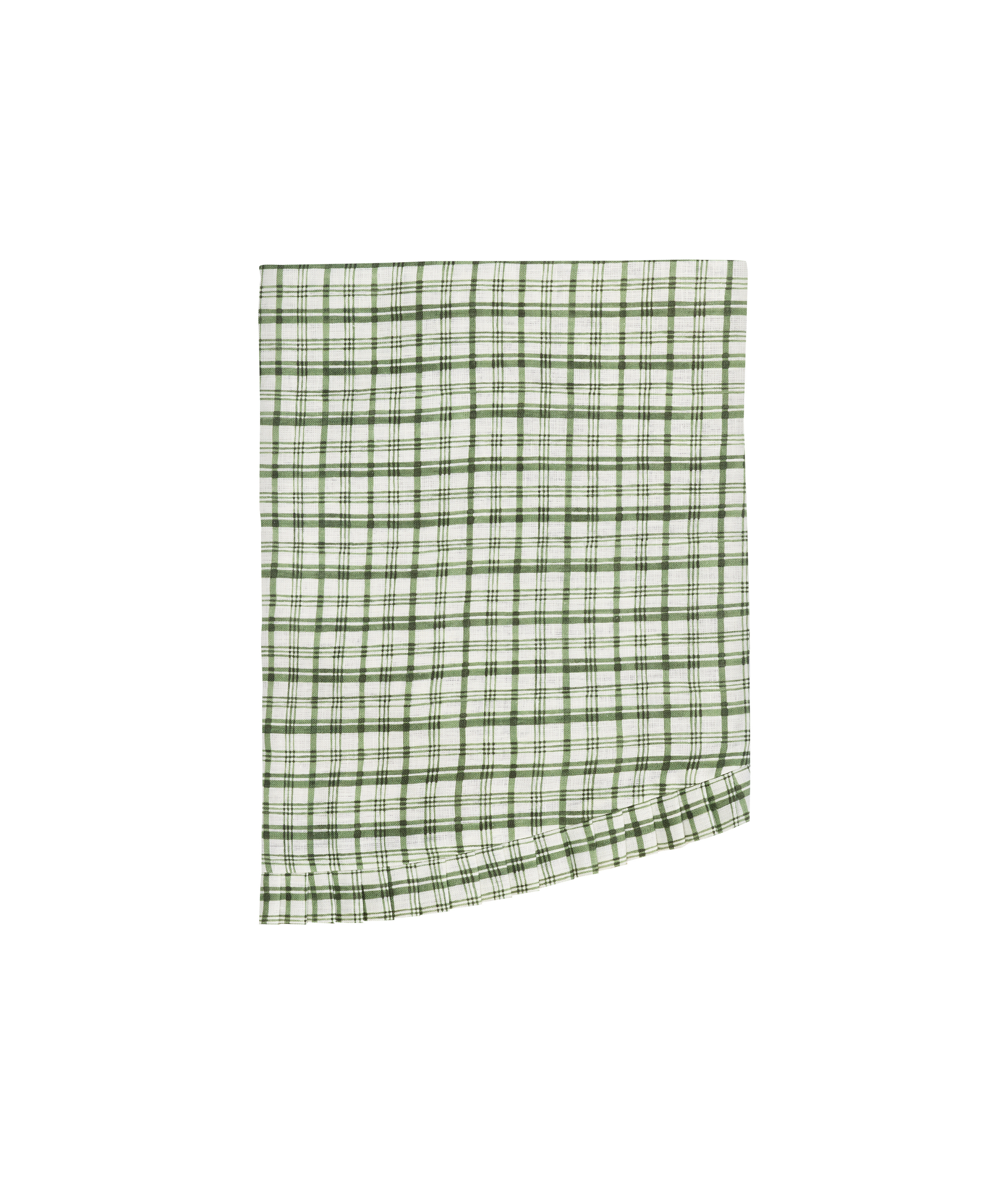 Remy Round Tablecloth, Ivy, Cut Out