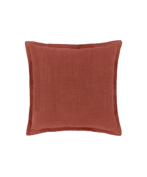 Rosalyn Linen Cushion, Saffron
