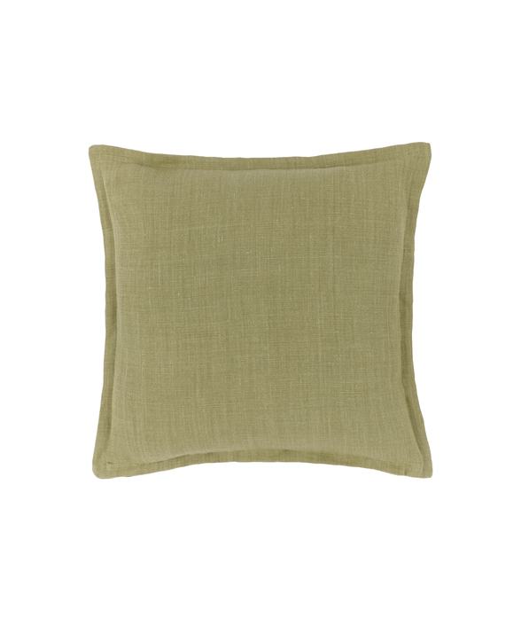 Rosalyn Linen Cushion, Sage