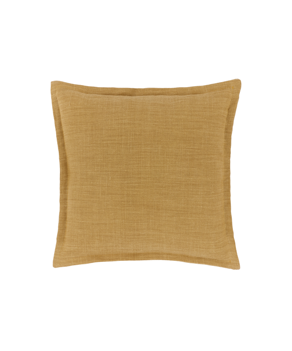 Rosalyn Linen Cushion, Turmeric