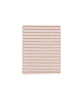 Rebecca Udall Victoria Striped Linen Tablecloth, Dusty Rosewood, Rebecca Udall, Front View