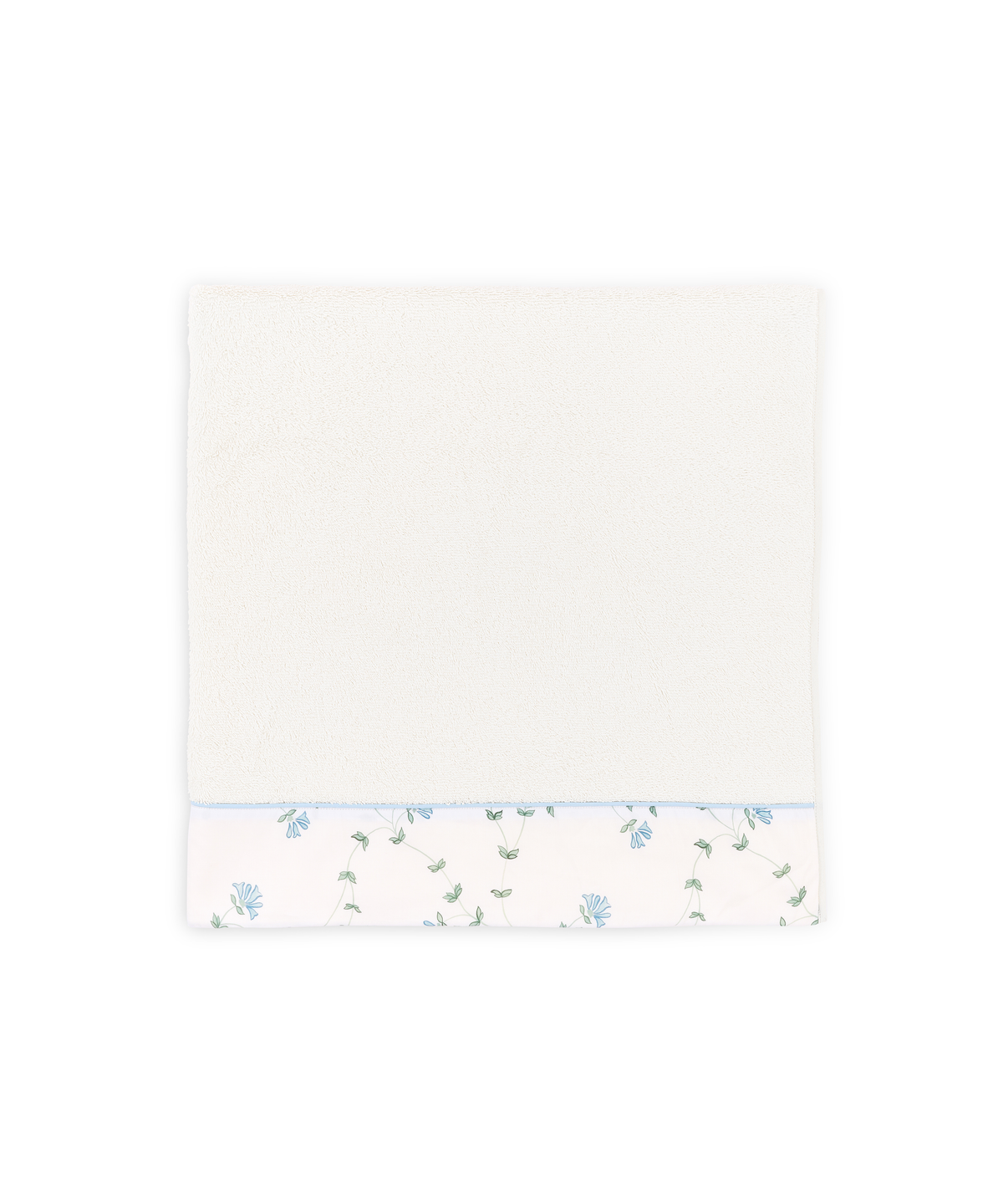 Rovito Bath Sheet, Natural White, Cut Out