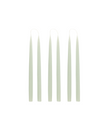 Rebecca Udall Set of 6 35cm Danish Taper Candles, Sage Green Design