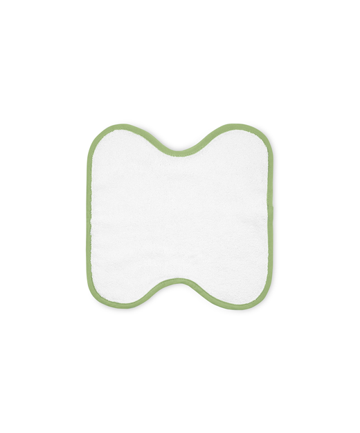 Set of 4 Amelia Face Towels, Asparagus