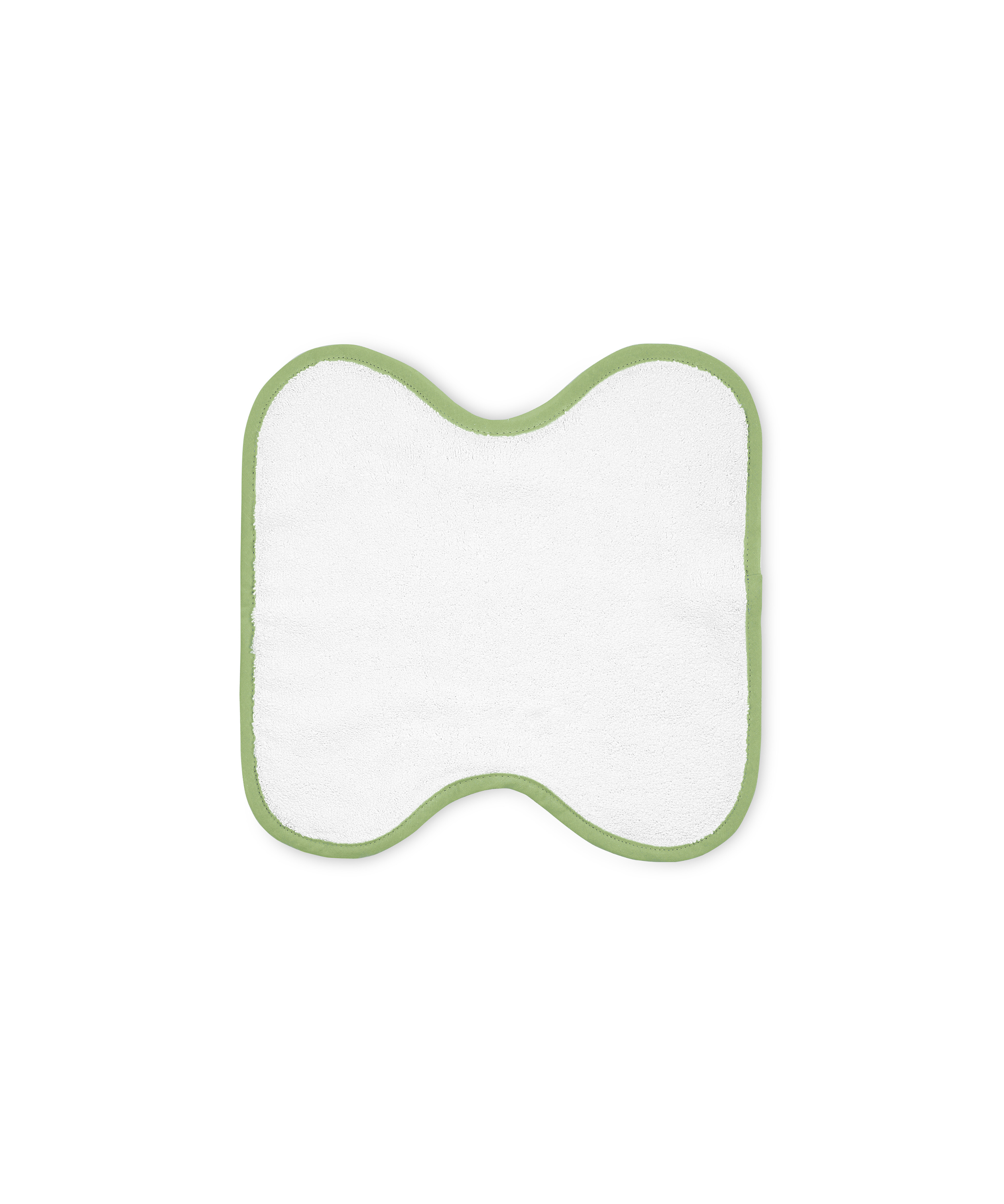 Set of 4 Amelia Face Towels, Asparagus