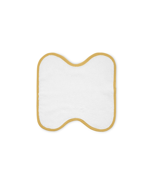 Set of 4 Amelia Face Towels, Mustard