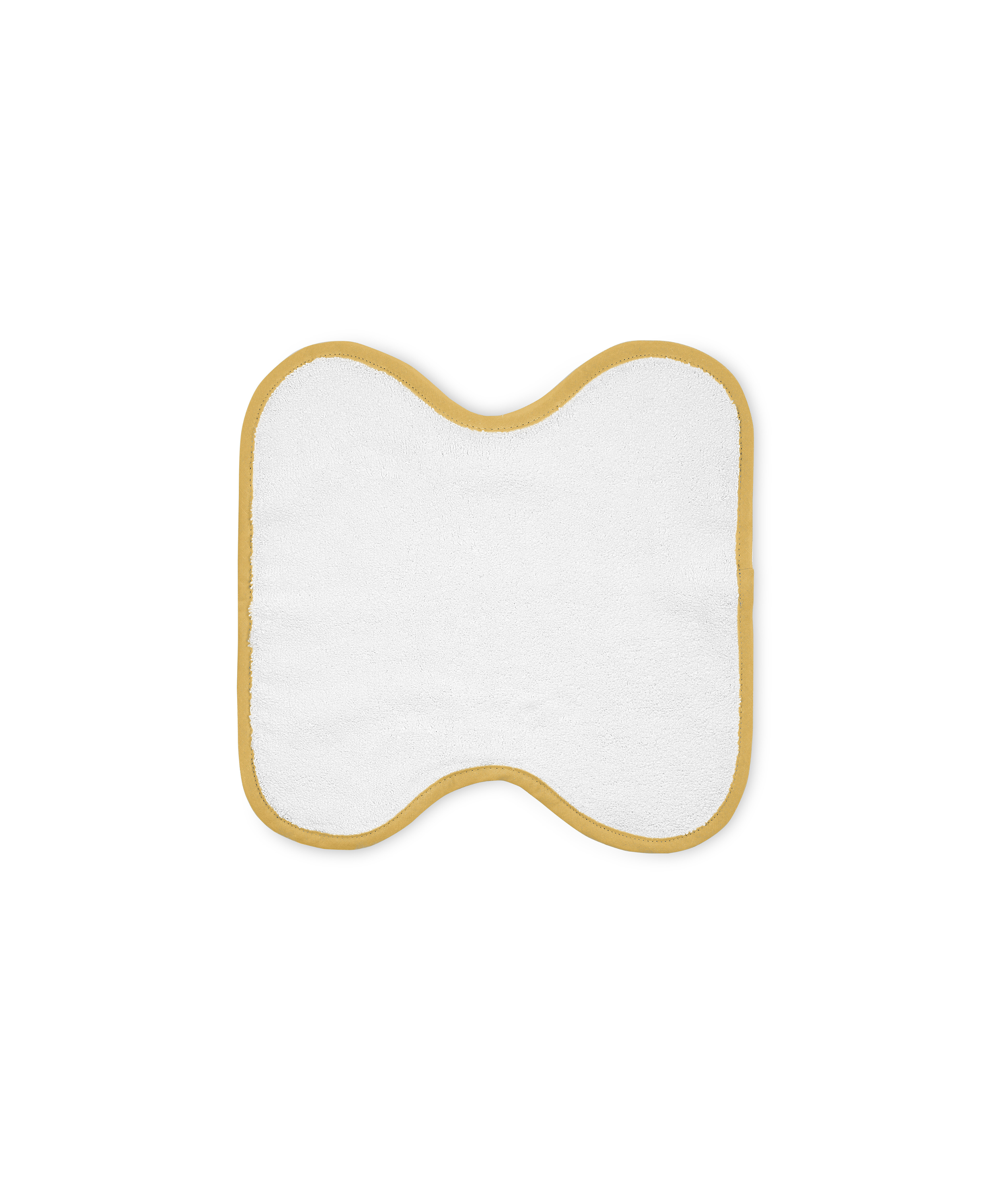 Set of 4 Amelia Face Towels, Mustard