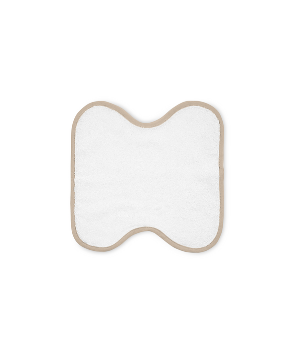 Set of 4 Georgina Face Towels, Taupe