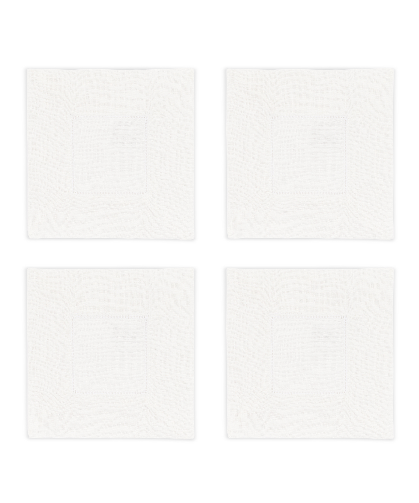 Rebecca Udall Set of 4 Linen Bread Basket Napkins, Medium