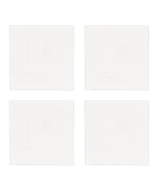 Rebecca Udall Set of 4 Linen Bread Basket Napkins, Medium