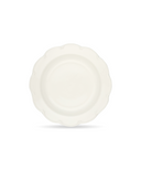 Set of 4 Olivia Scalloped Pasta Bowls, White