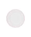 Zita Scalloped Crockery, Blush Pink, Dessert Plate