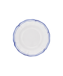 Set of 4 Zita Scalloped Pasta Bowls, Marine Blue, Cut Out