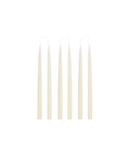 Rebecca Udall Set of 6 Danish Taper Candles, Ivory 35cm