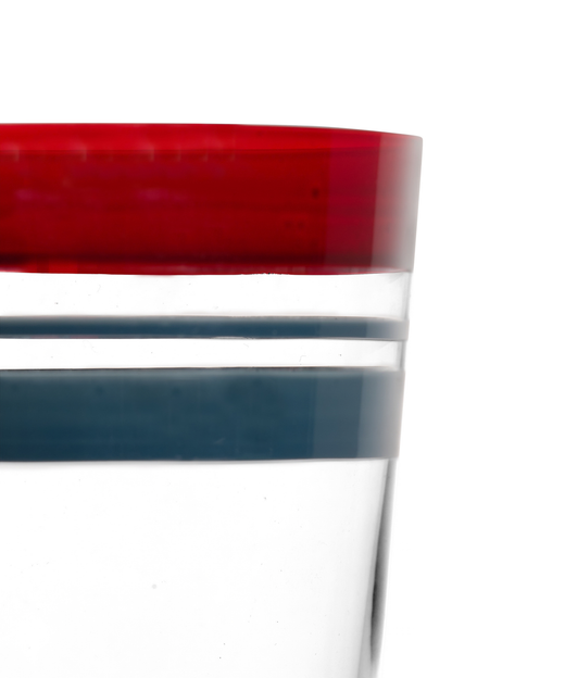 Set of 6 Francesca Tumblers, Heritage Red