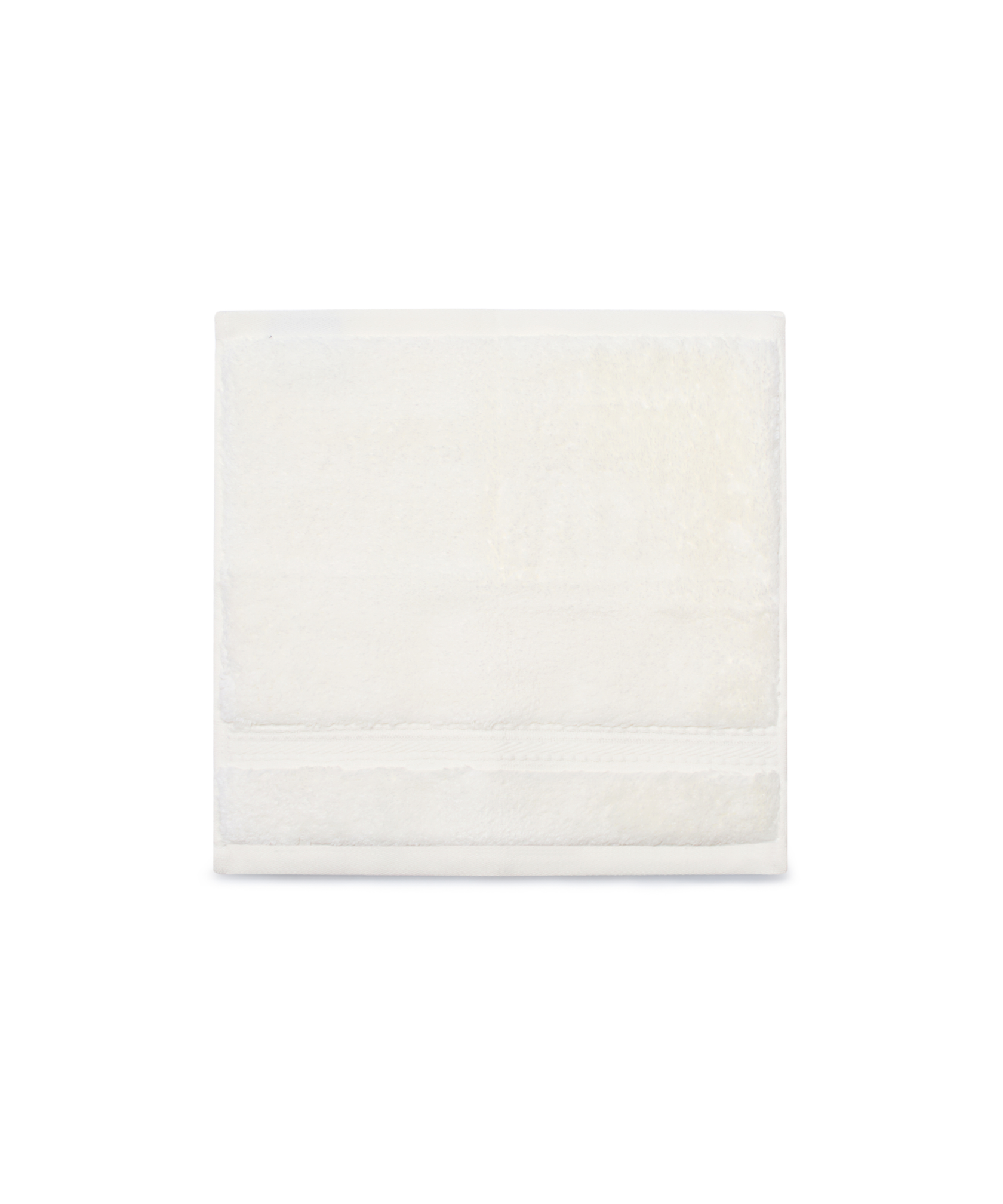 Maria Face Towel, Ivory, Cut Out
