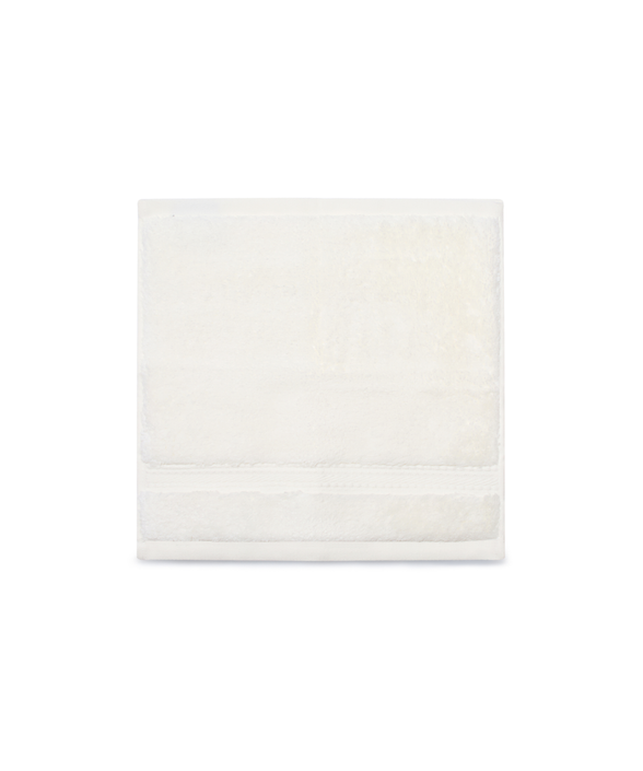 Maria Face Towel, Ivory, Cut Out