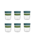 Set of 6 Francesca Tumblers, Sea Foam