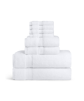 Signature Maria Bath Towel Bundle, White, Cut Out