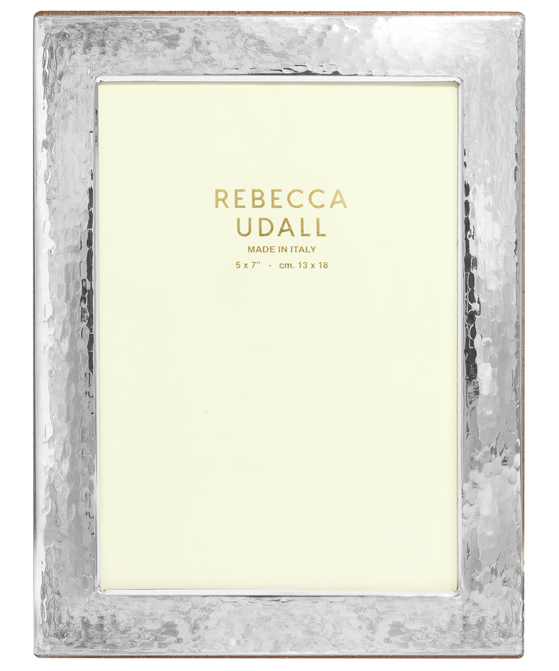 Rebecca Udall Sterling Silver Hammered Photo Frame, Detail