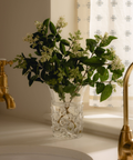 Phoebe Small Handblown Vase, Clear