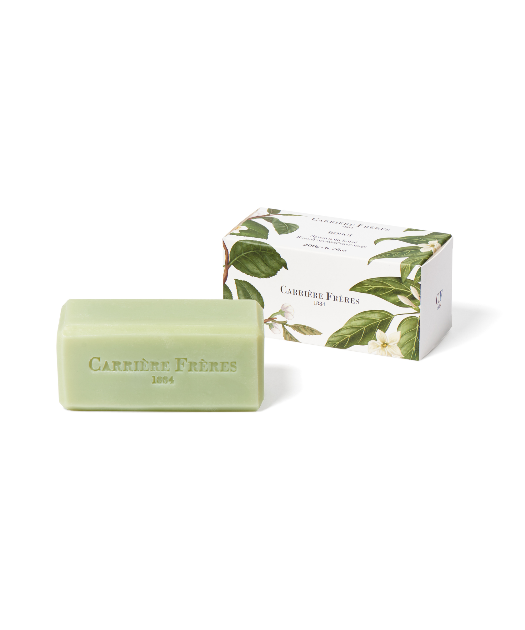 Carriere Freres Solid Soap, Bosci, with Box