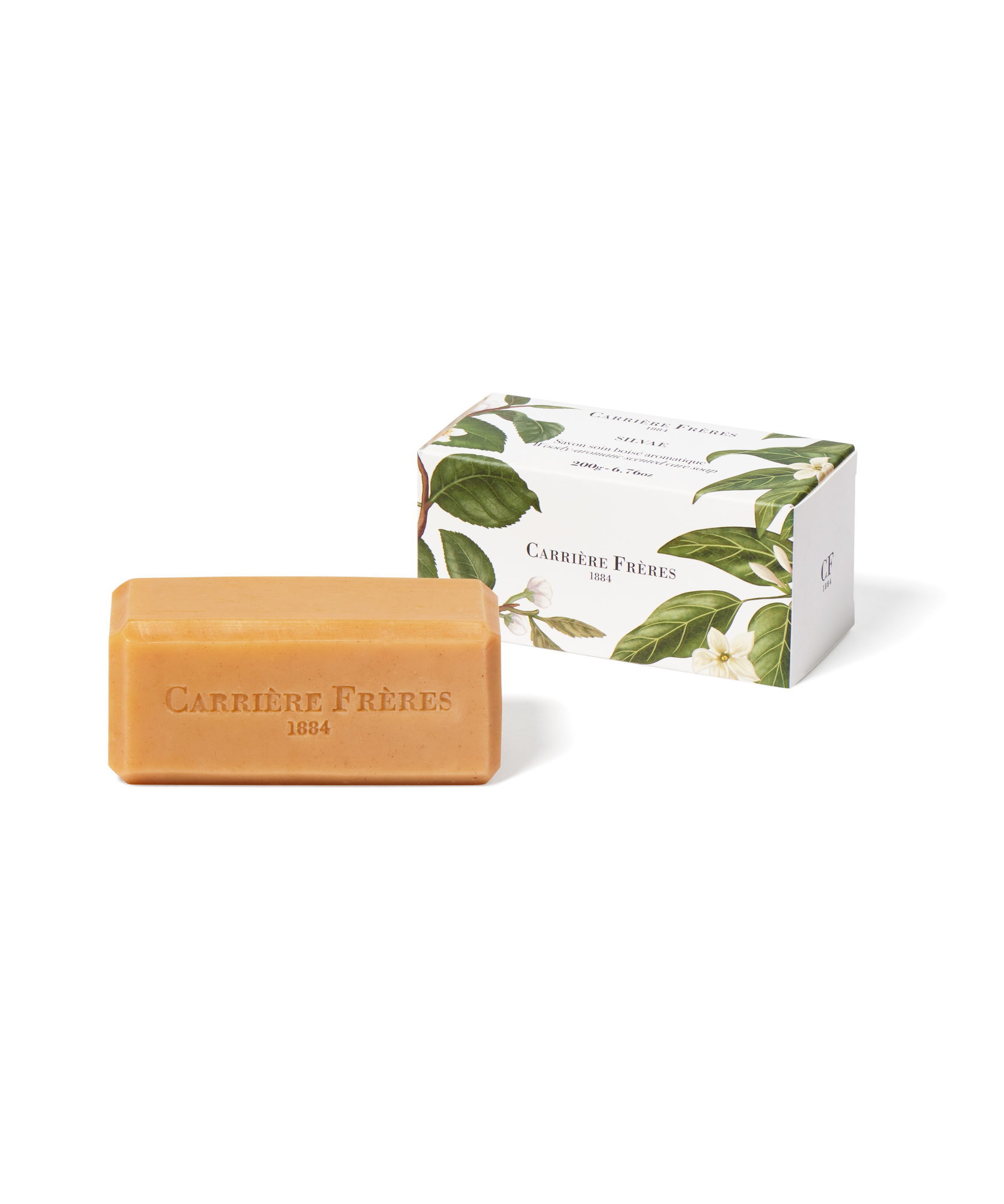 Carriere Freres Solid Soap, Silvae, with Box