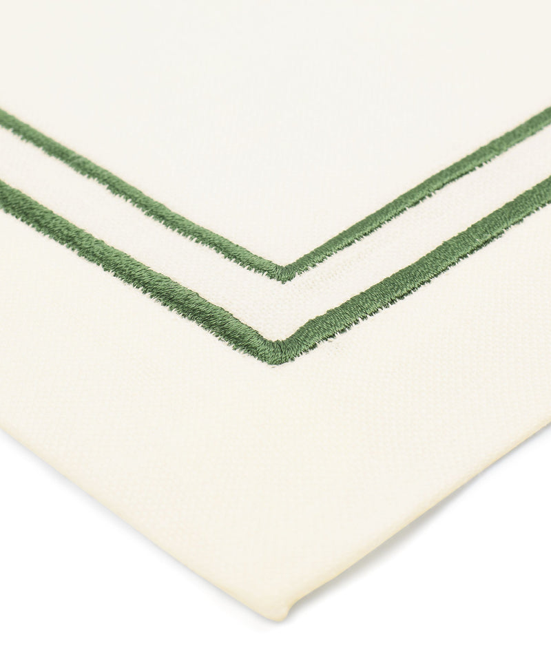 Sophie Classic Two Cord Placemat, Moss