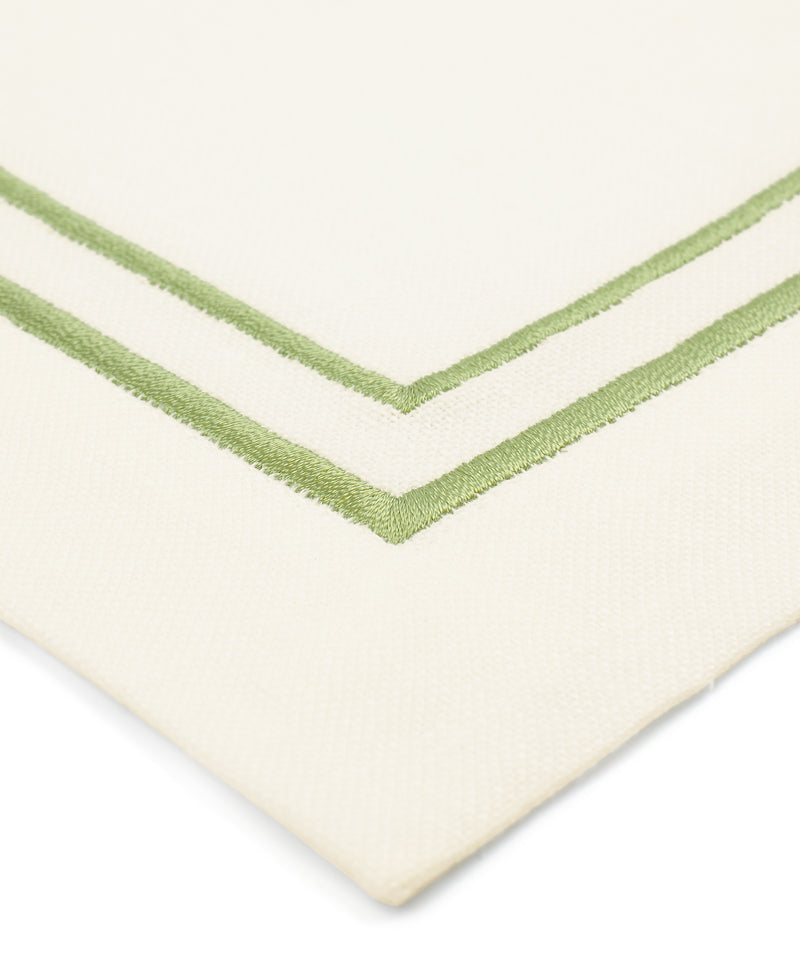 Sophie Classic Two Cord Placemat, Sage