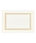 Rebecca Udall Sophie Classic Two Cord Placemat, Antique Gold Detail