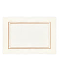 Rebecca Udall, Sophie Classic Linen Two Cord Placemat, Dusky Pink, Front View