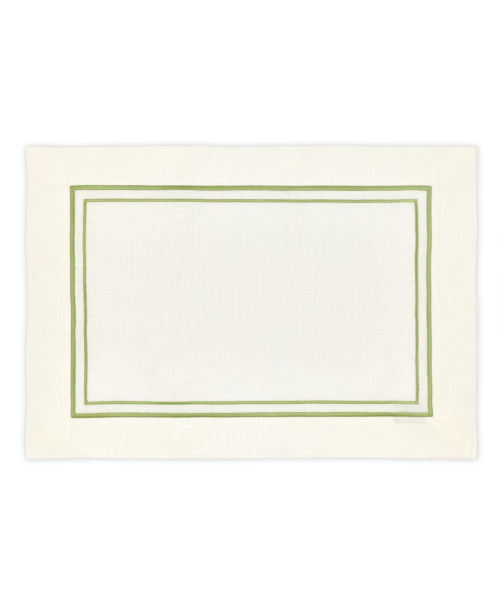 Rebecca Udall Sophie Classic Two Cord Placemat, Green