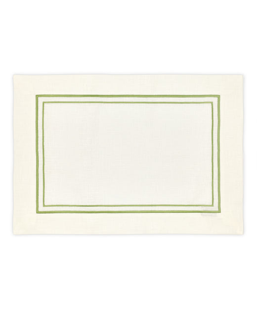 Rebecca Udall Sophie Classic Two Cord Placemat, Green