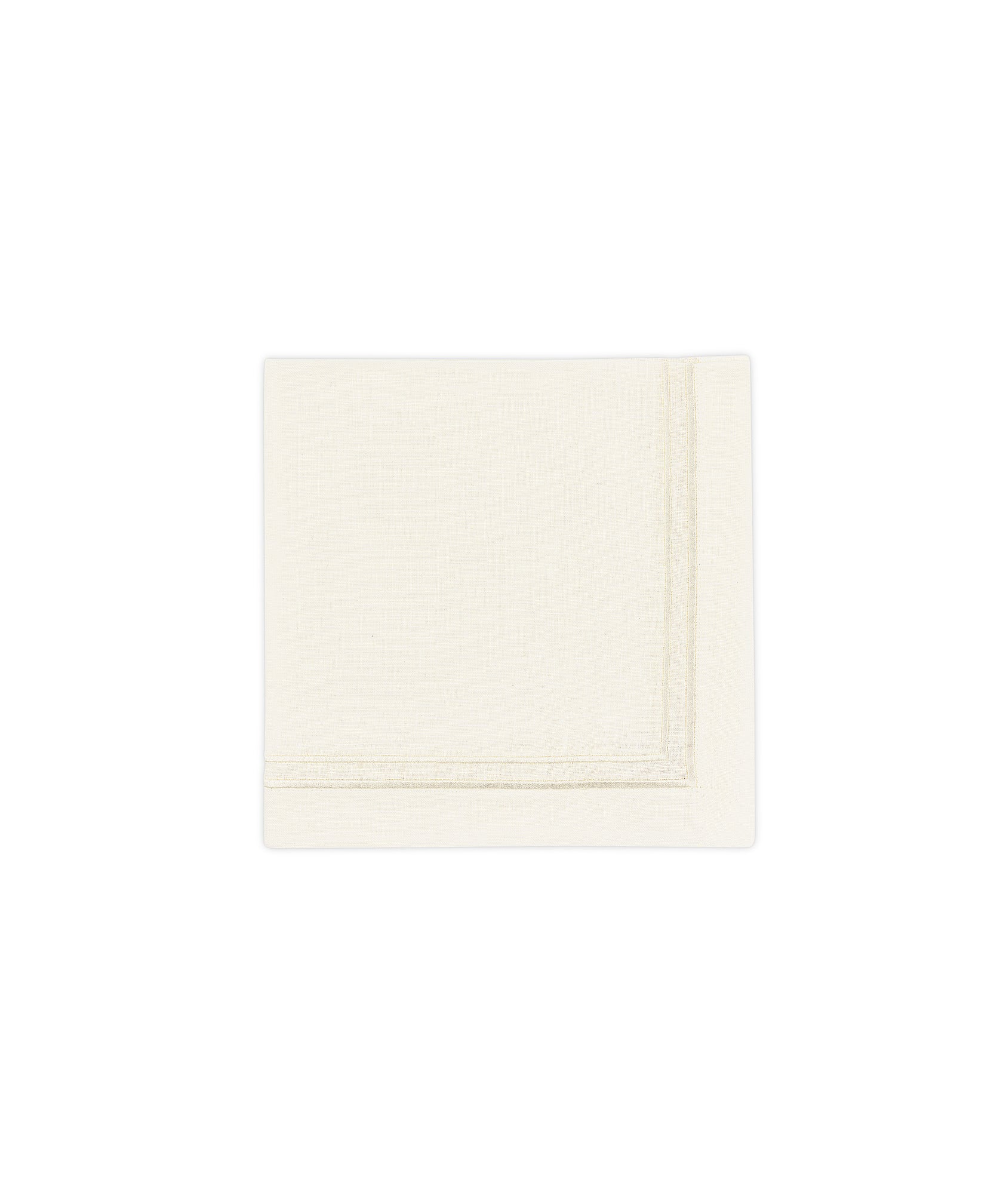 Sophie Two Cord Linen Napkin, White