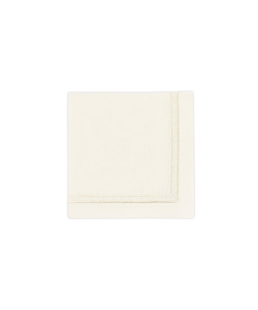 Sophie Two Cord Linen Napkin, White