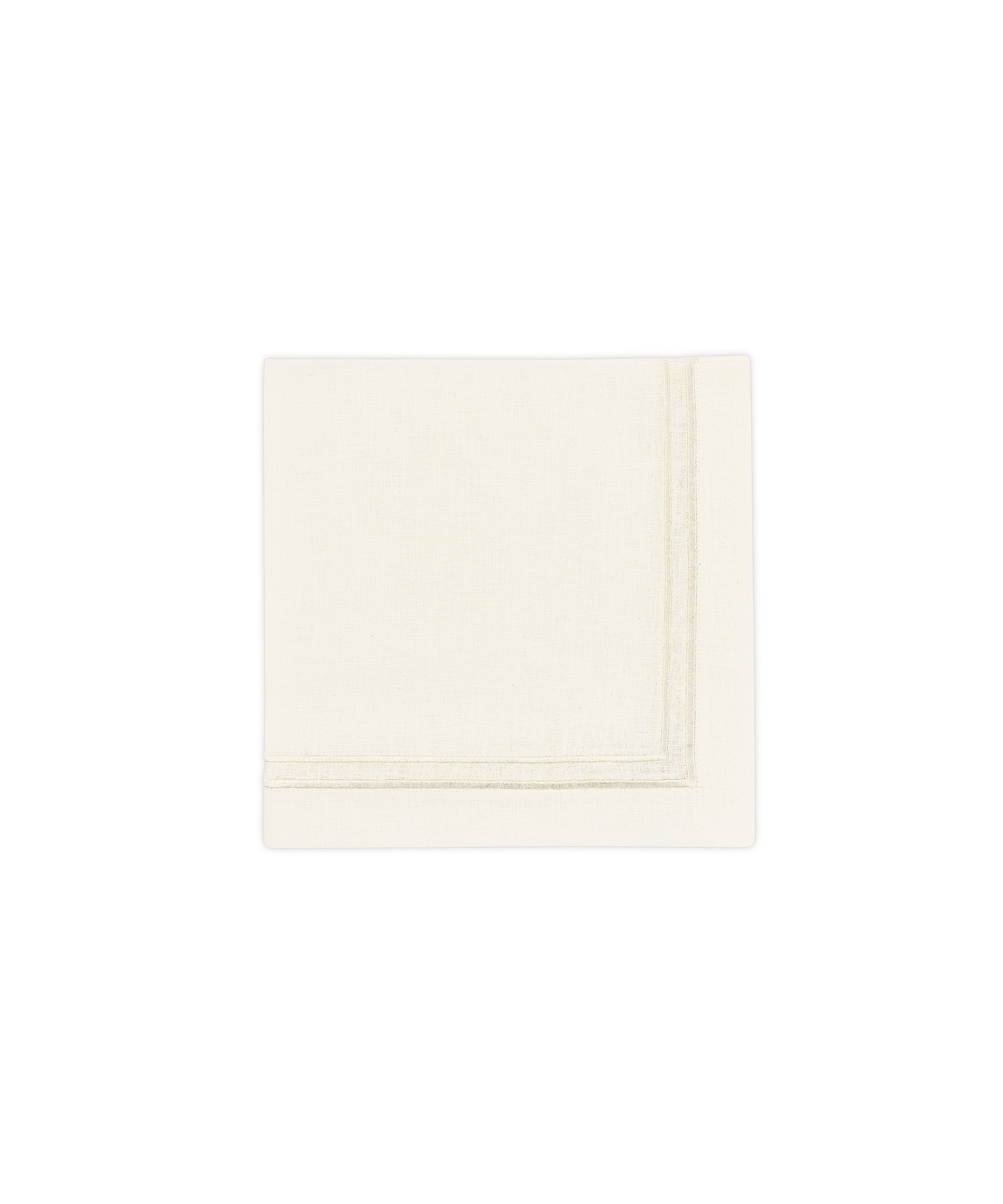Sophie Two Cord Linen Napkin, White