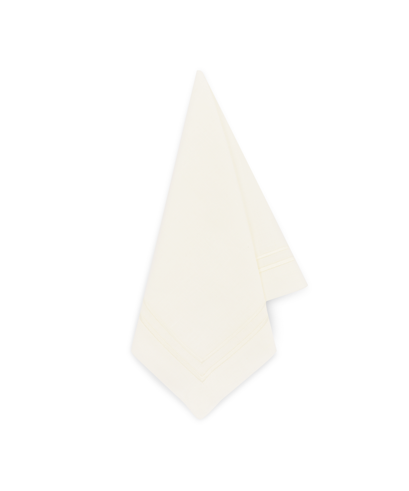 Rebecca Udall Sophie Classic Two Cord Napkin, White, draped