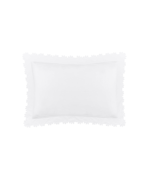 Thea Scalloped Bed Linen, White