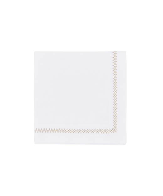 Pair of Theodora Linen Napkins, Gold