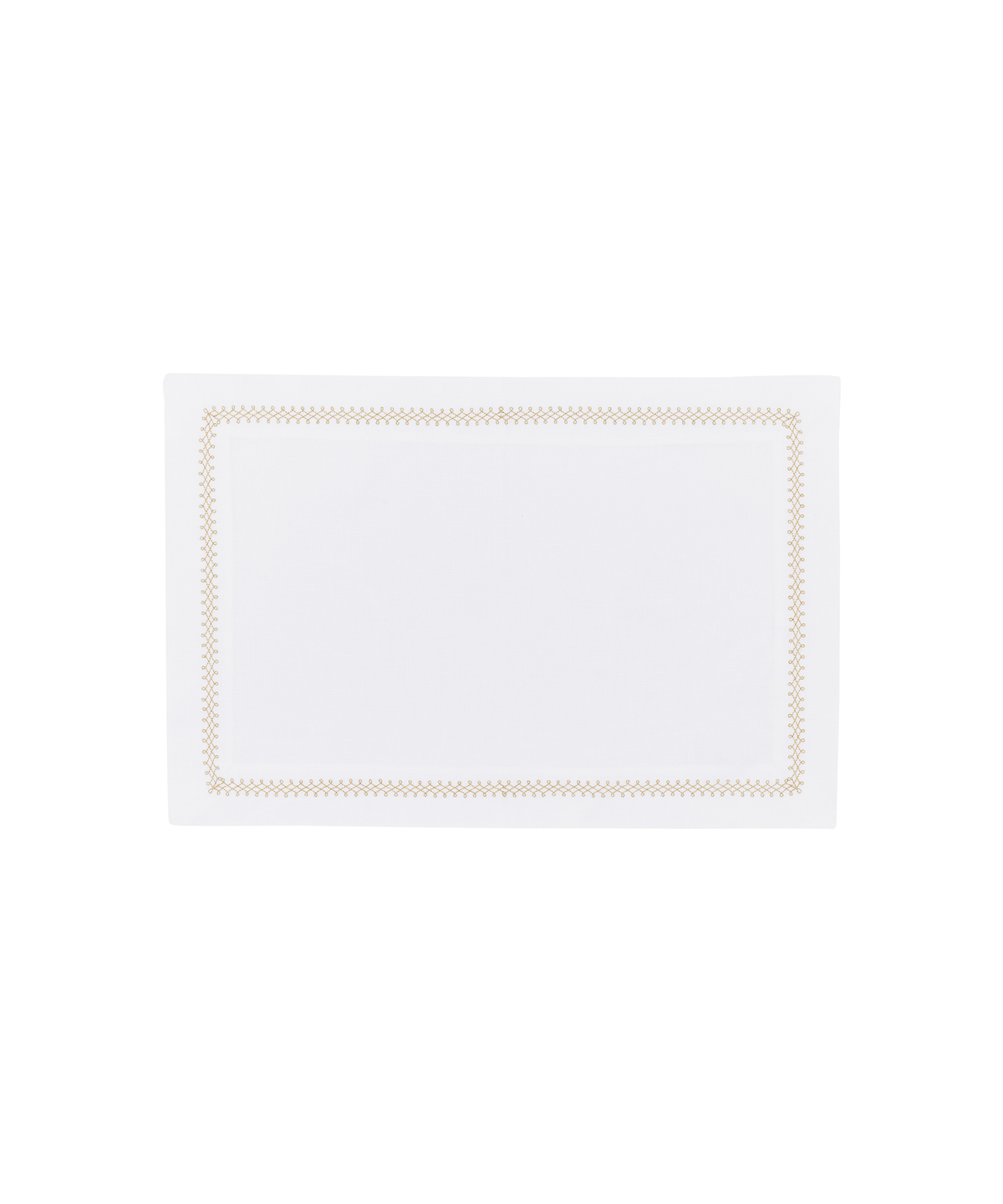 Pair of Theodora Linen Placemats, Gold