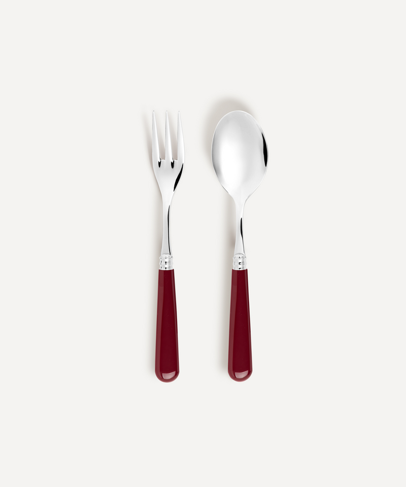 Classic Serving Set, Burgundy